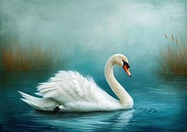 Einsame Anmut von Blickfänger Gemälde