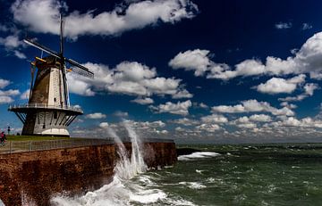 Oranjemolen in vlissingen van Marjolein Albregtse