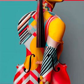 I am the Violin by Harry Hadders Design