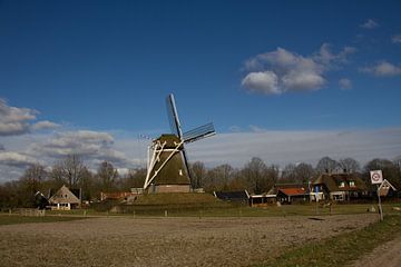 De molen van Aalden by Hennie Hidding-Huizinga