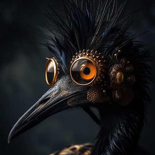 Laughable Bird Portrait - The Amazed Creeper