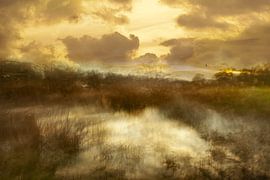 Abendstille von Koos Hageraats