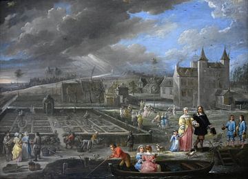 De vier jaargetijden, David Teniers de Jonge