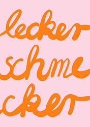 Lekkerbek - oranje roze