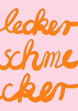 Delicious orange pink by Bainai