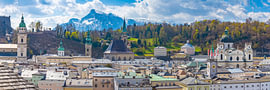 Frühling in Salzburg - Panorama von Martin Wasilewski