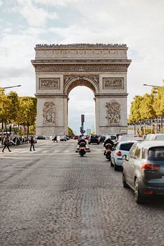 Arc de Triomphe - Parijs by Day I van MADK