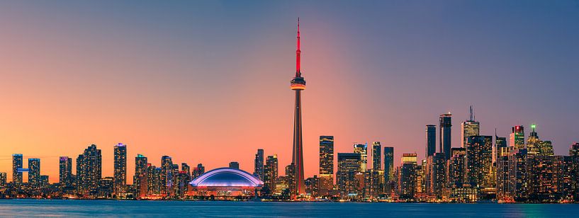 Panorama of the Toronto Skyline by Henk Meijer Photography