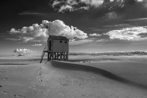 Drenkelingenhuisje op het eiland Terschelling
