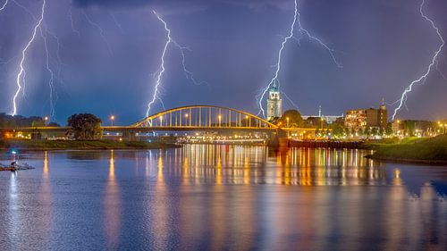Lightning over Deventer