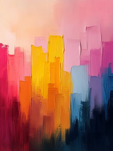 Les couleurs de la ville nocturne