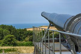 Krupp K5-Kanone zu Battery Todt am Kanal bei Cap Gris-Nez von Mike Maes