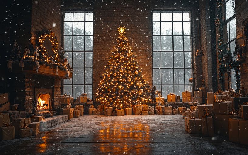 Kerst Hut Interieur van Lufy