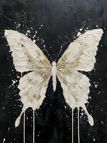 white butterfly