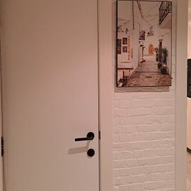 Customer photo: Streets of Ibiza by Djuli Bravenboer, on ArtFrame