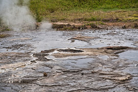 Small steam vent by Frank's Awesome Travels