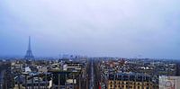 Parijs van boven von Vincent Van de put Miniaturansicht