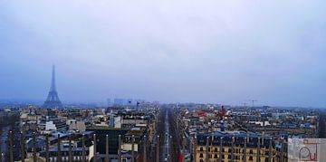 Parijs van boven van Vincent Van de put