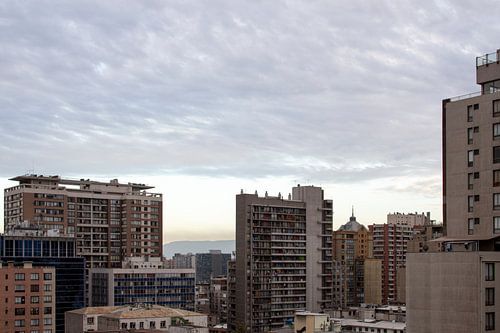 Die Häuser in Santiago.