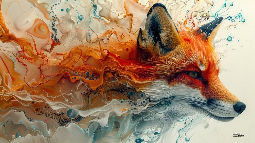 Alkoholtinte - Fuchs von Gelissen Artworks