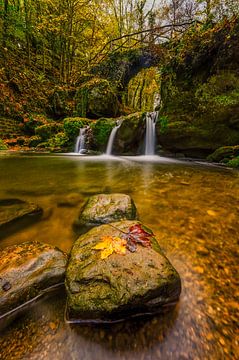 Schiessentümpel waterfall by Leon Okkenburg