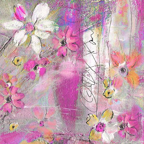flowers journey avec le rose
