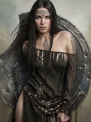 Viking Shieldmaiden Warrior