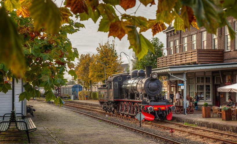 Stoomtrein op Station Simpelveld von John Kreukniet