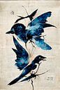 Blue Birds by Treechild thumbnail