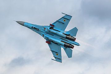 Sukhoi SU-27 van de Oekraïense luchtmacht.