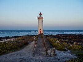 Australischer Leuchtturm in der Dämmerung von Lennard Gog