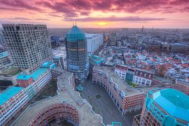 Skyline The Hague at Sunset by Rob Kints