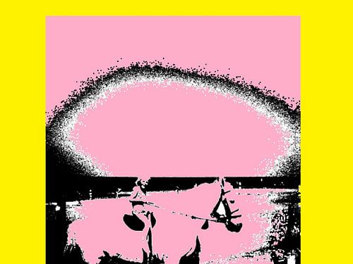 Little girl riding a horse by Elle Hart