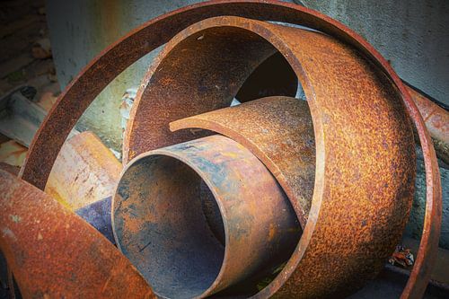 Een roestig rondje
