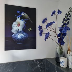 Kundenfoto: Königlicher Respekt von Flower artist Sander van Laar, auf alu-dibond