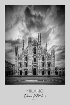 En point de mire : MILAN Dôme de Milan, Cathédrale Santa Maria Nascente sur Melanie Viola