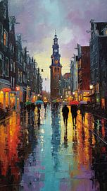 A rainy day in Amsterdam by Digital Picture Art