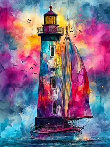 Lantaarn nautische kunst