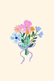 Sweet Wildflower Bouquet by Karen Menzenbach