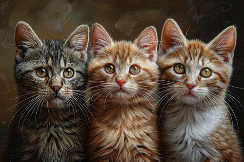 katten in en rondom het huis