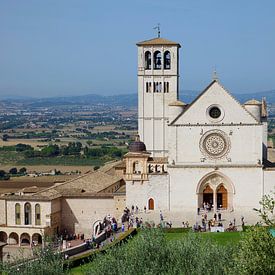 Die Basilika San Francesco in Assisi von Berthold Werner
