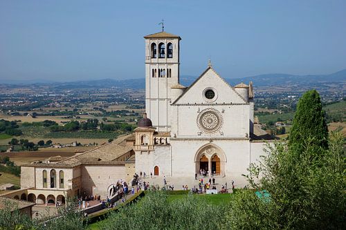 Die Basilika San Francesco in Assisi von Berthold Werner