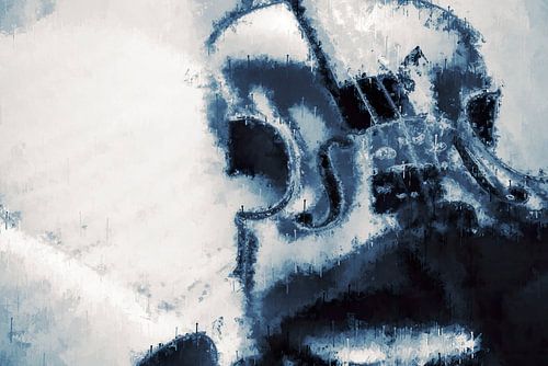 Viool with the style 'Deep Blue'