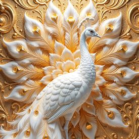 ALCYRIELLE – Der weiße Pfau als Symbol von purer Schönheit von INFERAURUM