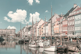 KOPENHAGEN Nyhavn - urbaner Vintage-Stil von Melanie Viola