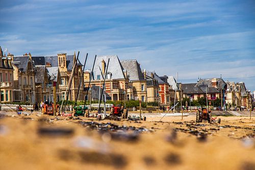 Sword Beach in Normandië