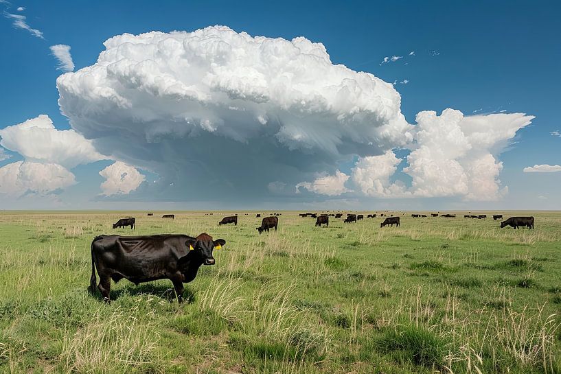 Landschaft oder Meerblick von Egon Zitter
