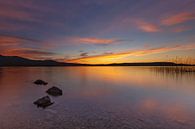 Dromerige zonsondergang aan de Kochelsee van Teresa Bauer thumbnail
