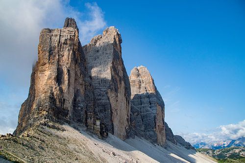 Side view of the Drei Zinnen