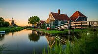 Golden Hour @ Zaanse Schans von Martin Podt Miniaturansicht